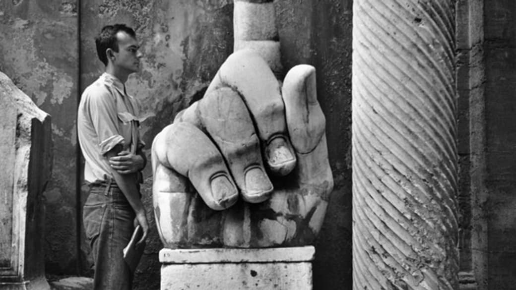 Cy Twombly + relics, Rome 1952